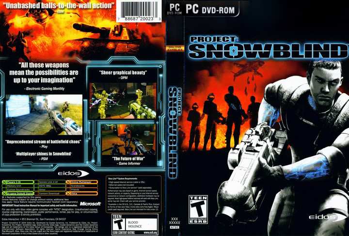 Project Snowblind PC Full