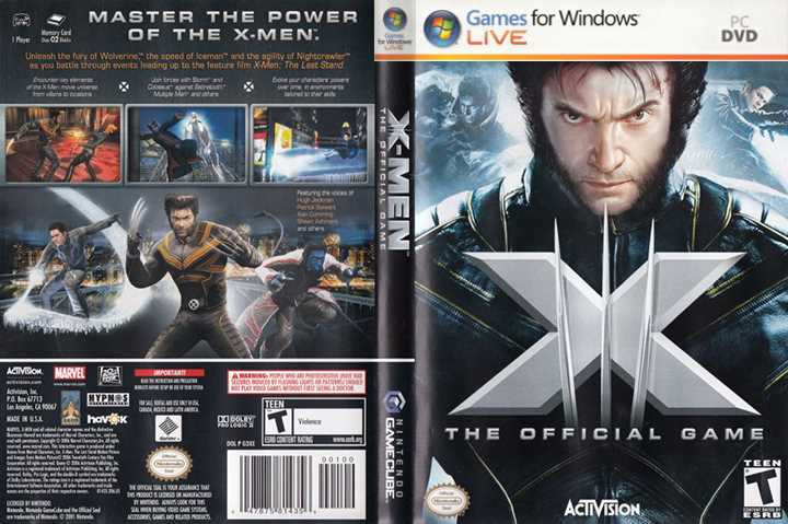 xmentheofficialgame X-Men The Official Game PC Full
