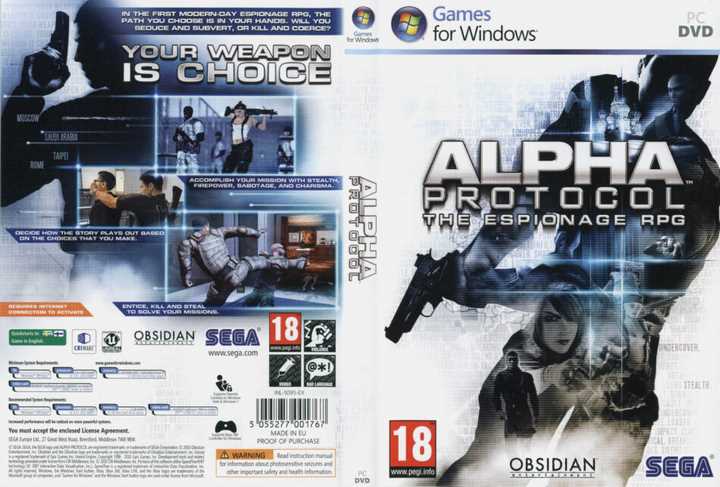 Alpha Protocol PC Download