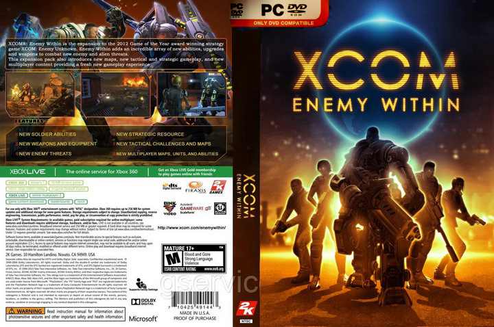 XCOM: Enemy Unknown XCOM: Enemy Unknown + Within PC Download