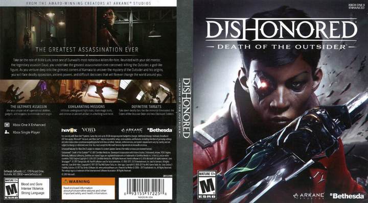 Dishonored: Death of the Outsider PC Download