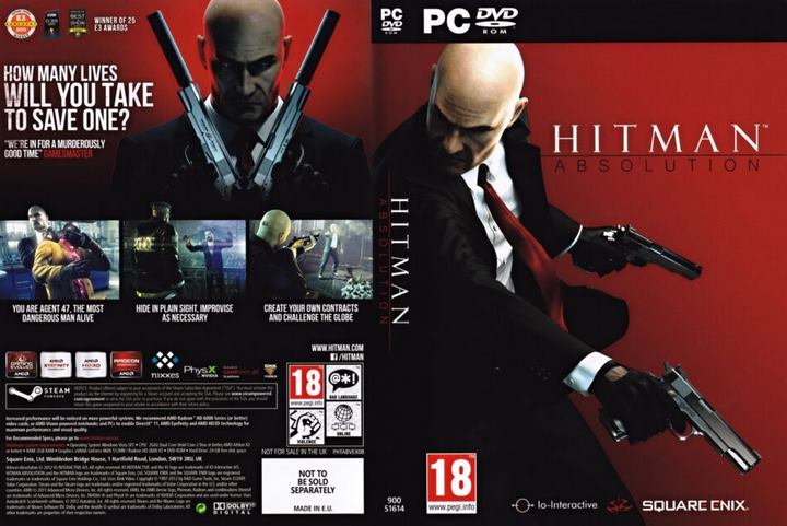 Hitman: Absolution Professional Edition PC Download