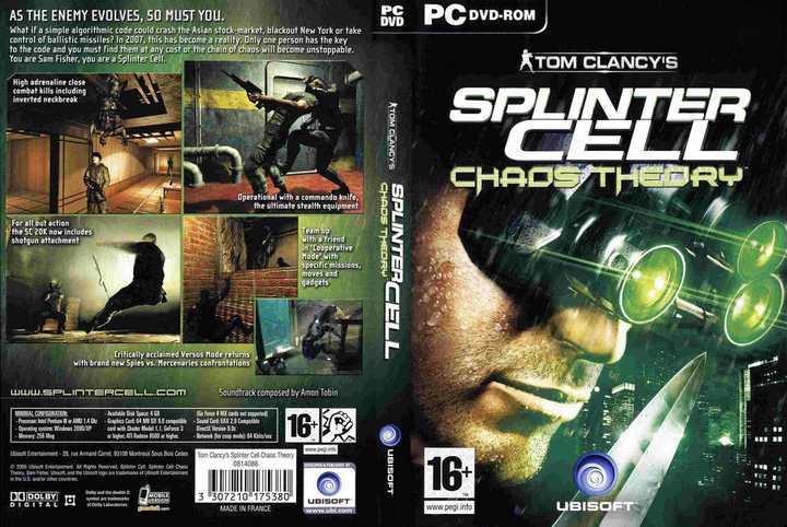 Tom Clancy’s Splinter Cell Chaos Theory Tom Clancy’s Splinter Cell Chaos Theory PC Download