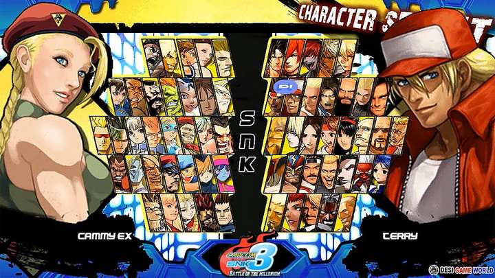 Capcom VS SNK 3 PC Download (Full Version)