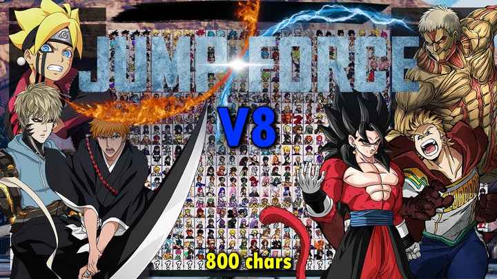 Jump Force MUGEN V8 : All 774 Characters + Full Version | 4Fnet