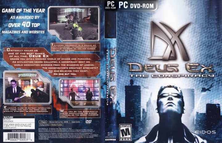 Deus Ex GoTY PC Game
