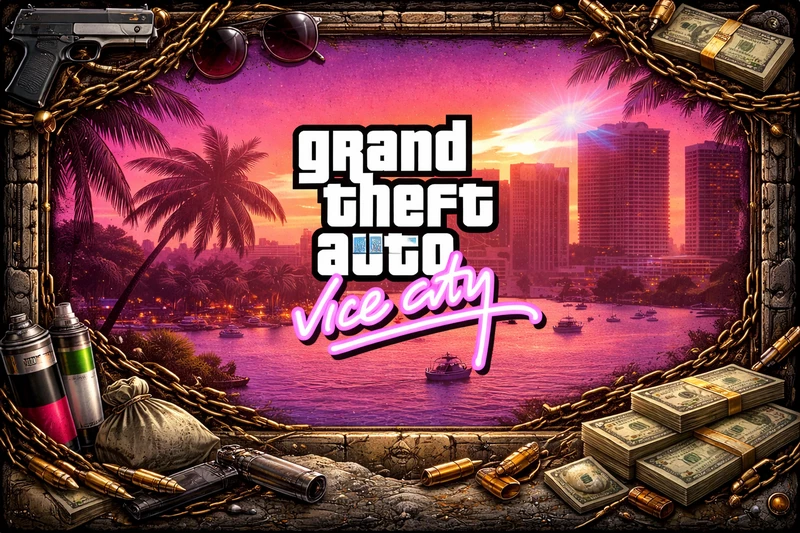 gta-vice-city-wallpaper-neon-sunset