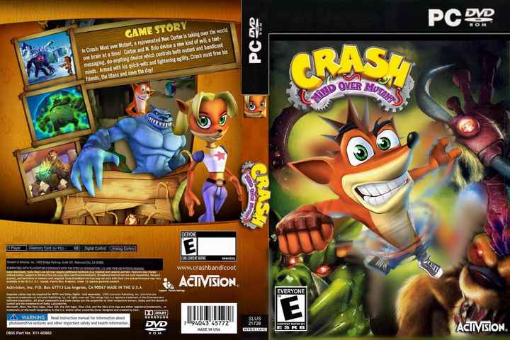 Crash Mind Over Mutant PC Download