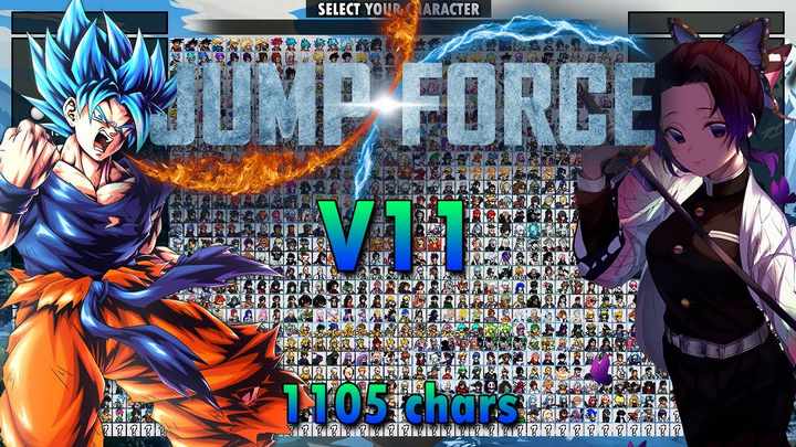 Jump Force V11 - 1105 Characters