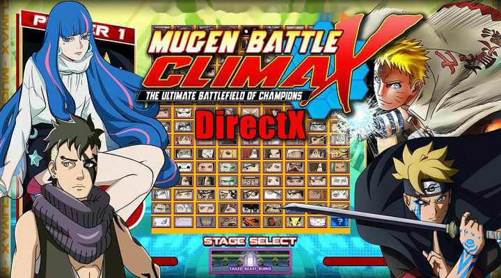 Naruto Battle Climax Mugen 2023