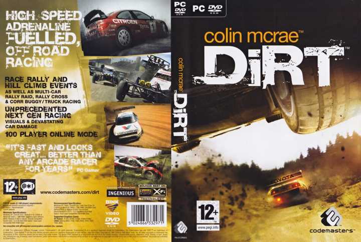 Colin McRae: Dirt PC Download (Full Version)