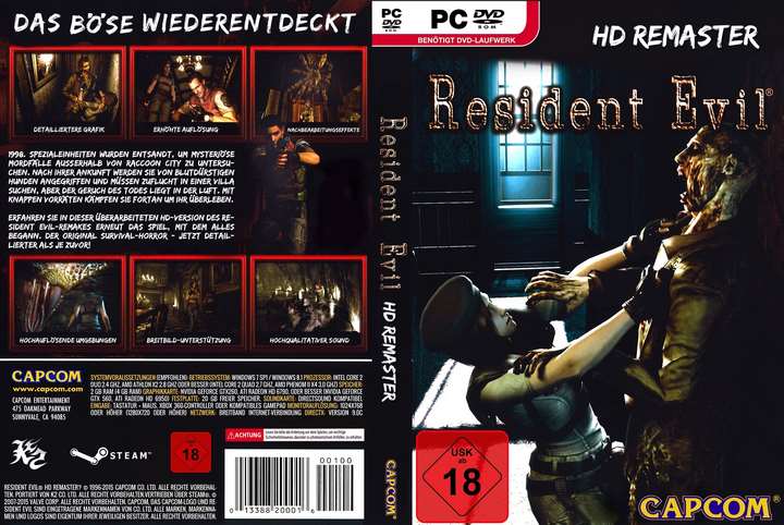 Resident Evil HD REMASTER PC Download