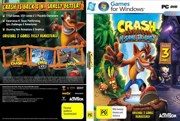 Crash Bandicoot N. Sane Trilogy PC Download