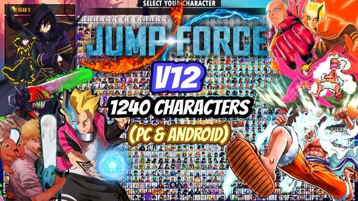 JUMP FORCE MUGEN V12 – 1300+ Characters