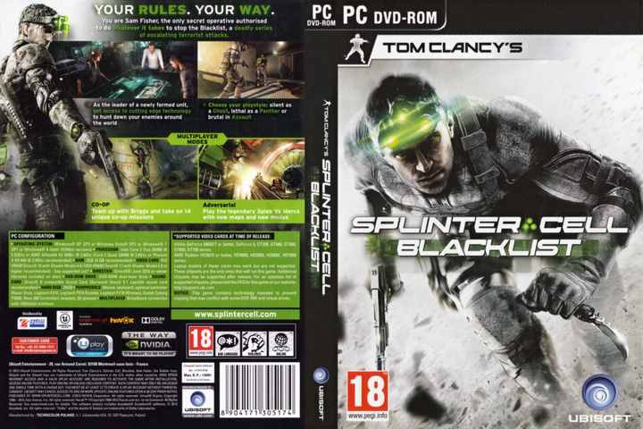 Splinter Cell 6: Blacklist Splinter Cell 6: Blacklist PC Download