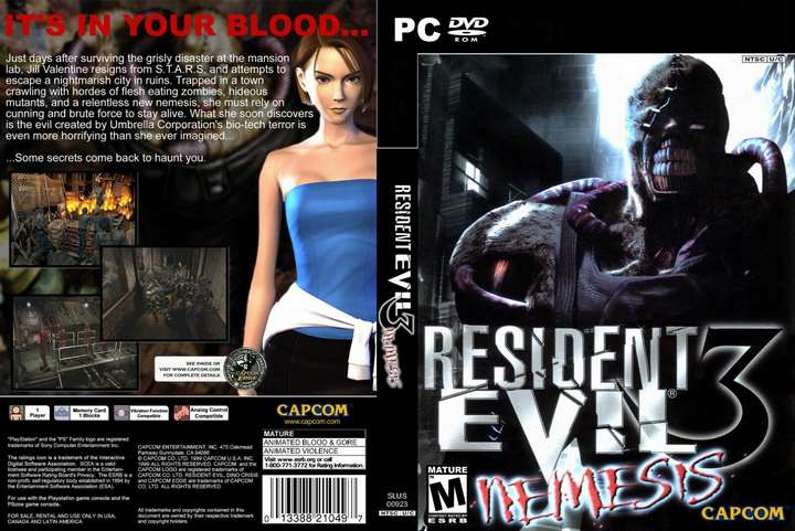 RSDEN3 Resident Evil 3: Nemesis PC Download