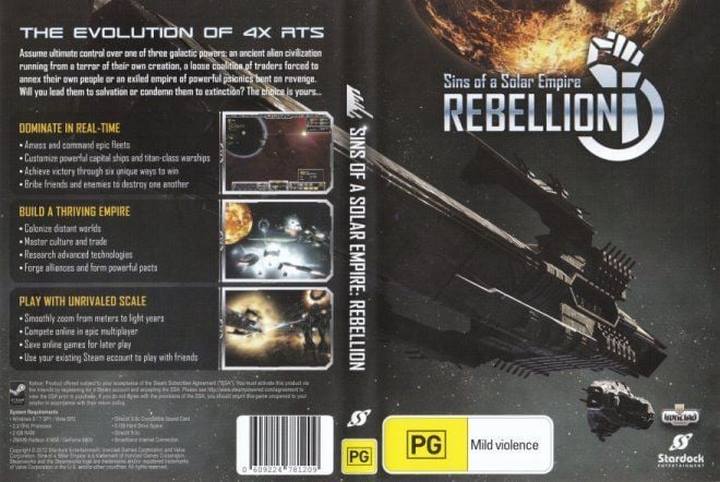 Sins of a Solar Empire: Rebellion Ultimate Edition PC Download