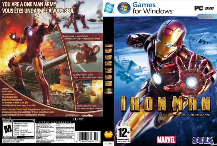 IRONMN Iron Man Video Game 2008 PC Download