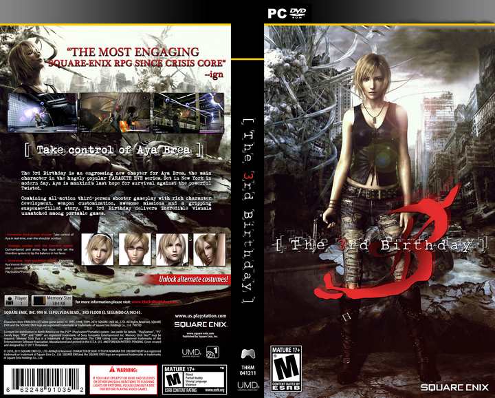 Parasite Eve: The 3rd Birthday PC Download