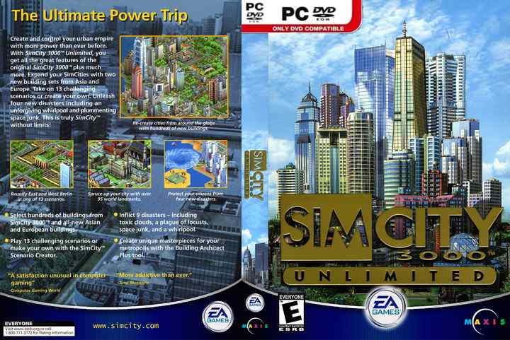 SimCity 3000 Unlimited PC Download