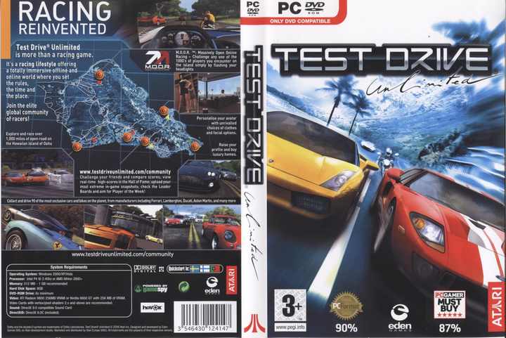TDRVUN-3 Test Drive Unlimited GOLD PC Download