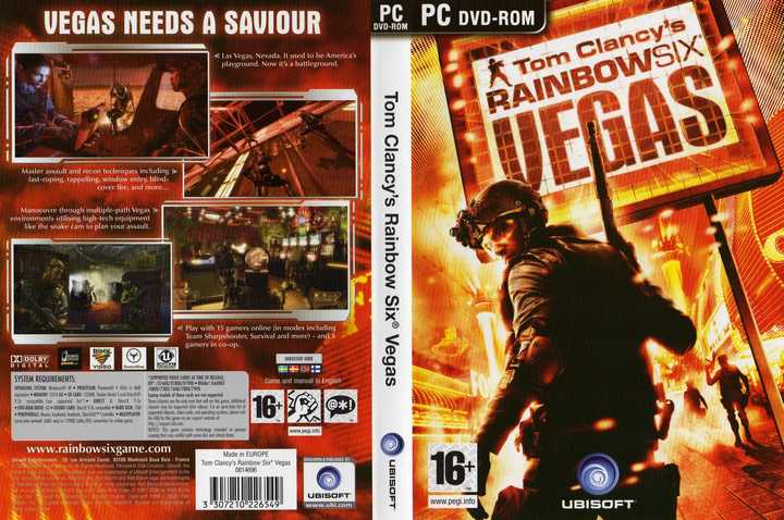 TCRBWSV-1 Tom Clancy’s Rainbow Six Vegas PC Download