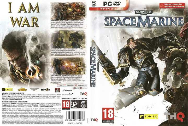 WRHM4KSM-3 Warhammer 40000: Space Marine PC Download