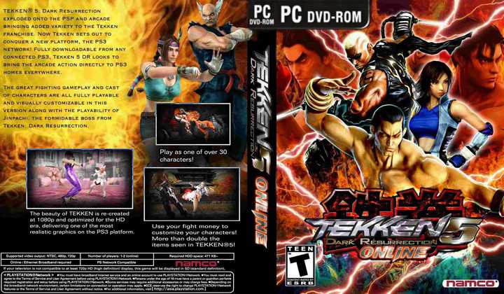tekken5 Tekken 5 PC Download