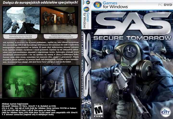 SAS: Secure Tomorrow PC Download