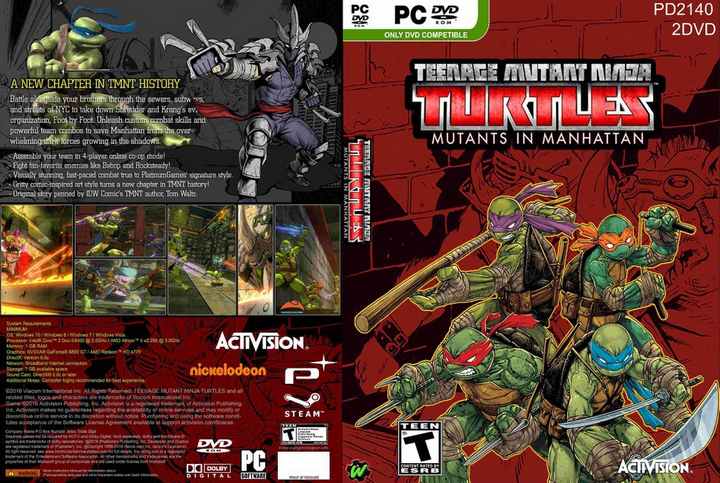 TMNTIM Teenage Mutant Ninja Turtles: Mutants in Manhattan
