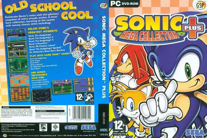 SMCPLS-2 Sonic Mega Collection Plus PC Full
