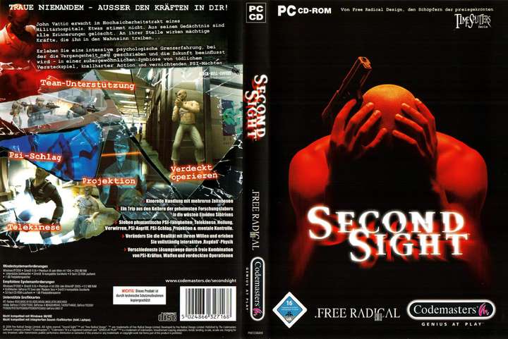 second-sight Second Sight PC Game